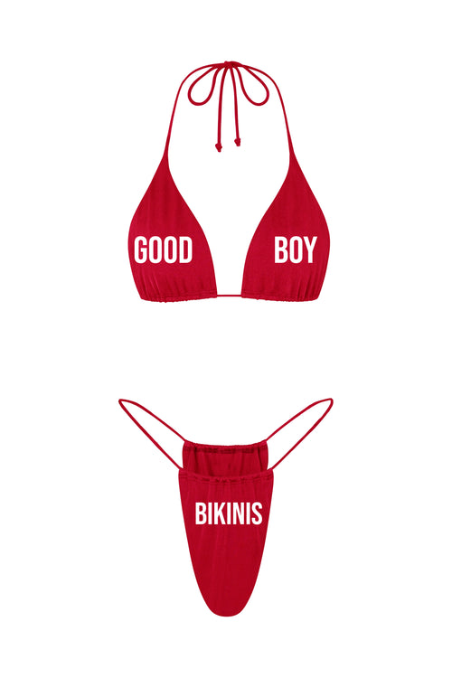 001 BRIANNA Bikini Basic RED